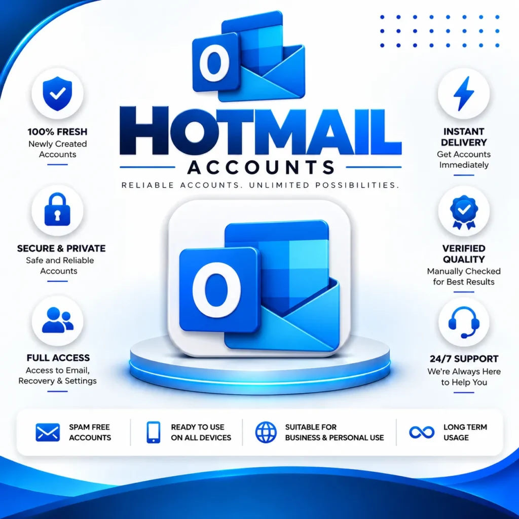 hotmail pva accounts